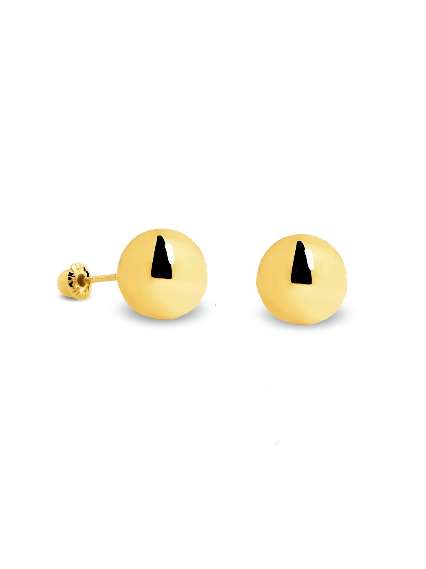 BROQUEL ESFERA ORO 10K