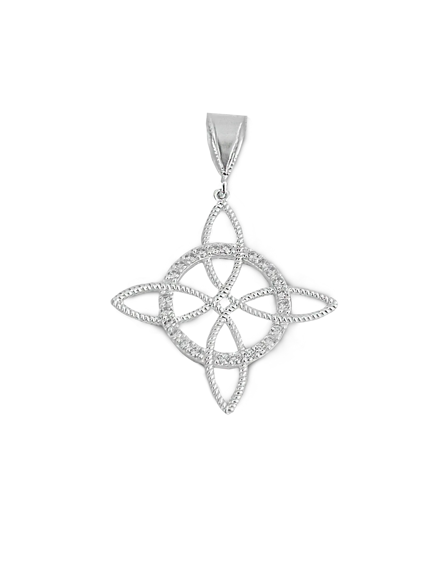 [330573] DIJE NUDO DE BRUJA ZIRCONIAS PLATA 925